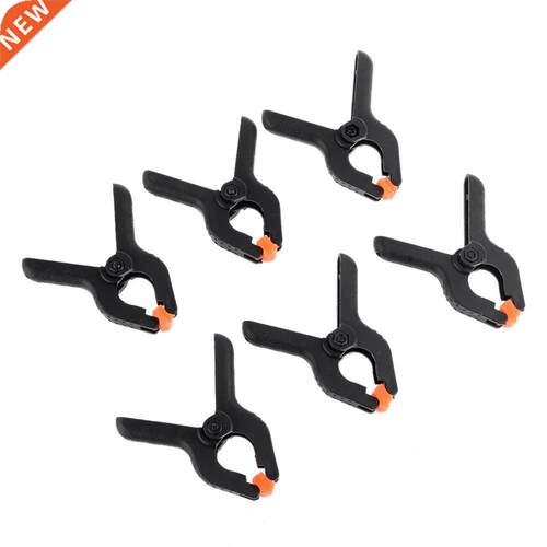 6 PCS New Hard Plastic Micro Spring Clamps Set DIY Tools Cli