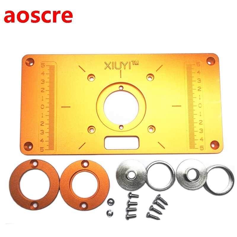 Trimming Machine Flip Board Auxiliary Tools Aluminum Router