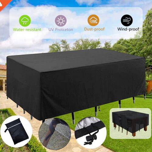 Waterproof Outdoor Furniture Covers Rain Snow Dust Wind-Proo