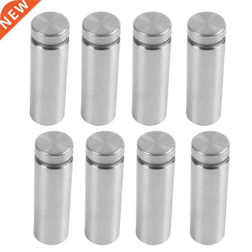 8 Pcs Stainless Steel Standoff Pins Screw Glass Frame Hanger