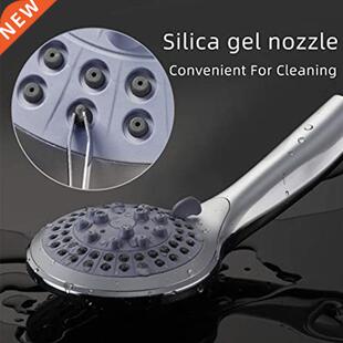 Zhangji Bathroom 5-Mode Shower Head Large Panel Water-Saving
