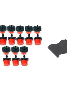 75 Pcs Micro-Flow Dripper Drip Head Adjustable With 20 Inter