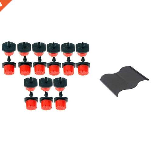 75 Pcs Micro-Flow Dripper Drip Head Adjustable With 20 Inter