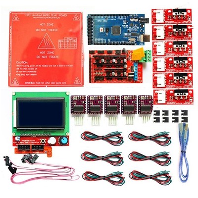 1.4 Kit With + Heatbed Mk2B + 12864 Lcd Controller + Drv8825
