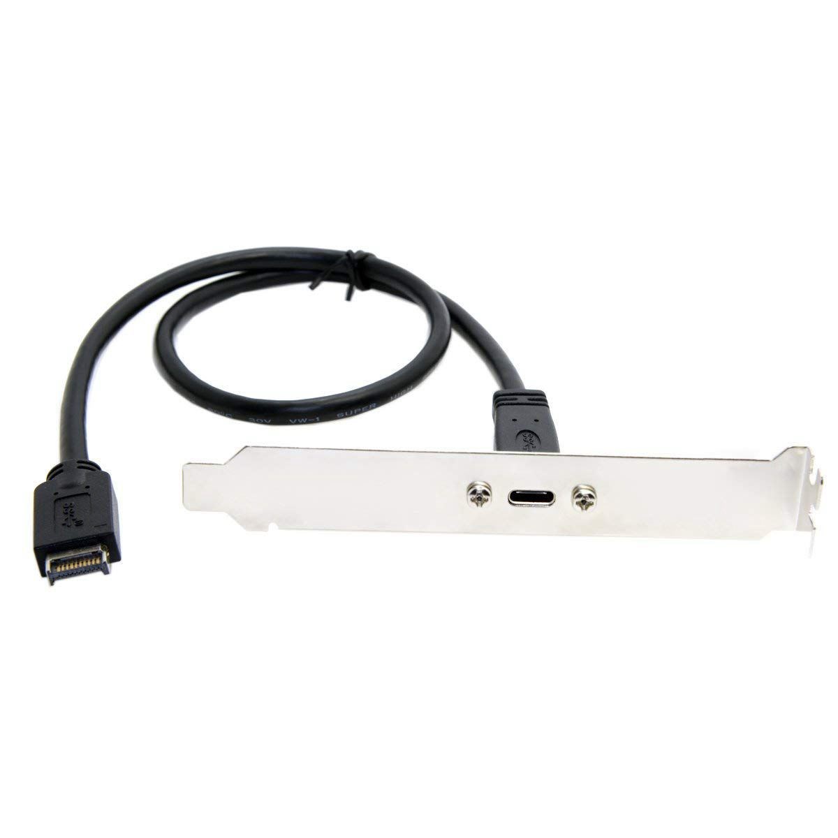 USB 3.1 Front Panel Header to USB-C Type-C Female Extension