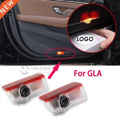 2X Led car door light Mercedes Benz GLA 260 45 amg 250 220