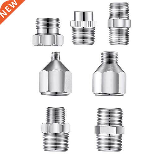7 Pcs Airbrush Adapter Set Airbrush Connector Kit Quick Rele