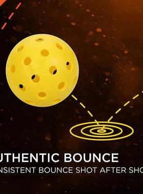 Pure Outdoor Pickleball Balls Specifically Designed and Opt