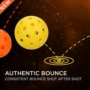 Pure Outdoor Pickleball Balls Specifically Designed and Opt