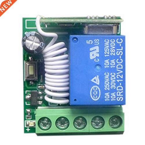 DC12V 433MHz Relay Module RF Remote Control Switch Receiver