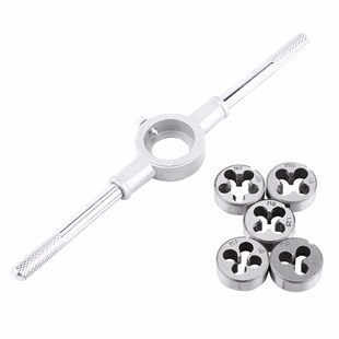 6PCS Metric Die & Wrench Thread Processing Threading Tapping