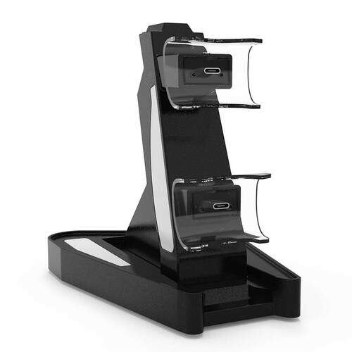 New PS5 Contrler Charger Dual USB Charging Dock Station De