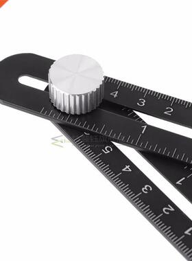 6 Folding Ruler Tile Hole Positioning Multi Template Angle R