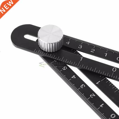 6 Folding Ruler Tile Hole Positioning Multi Template Angle R