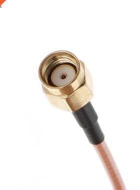 5/10CM RP-SMA Male To RP-SMA Female RF Coaxial Bulkhead Crim