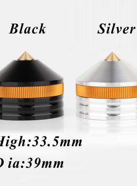 SP3933 39-33MM Silver Aluminum alloy Brass head Speaker Spik