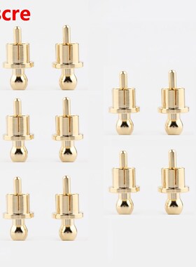10pcs Gold Plated RCA Cap Plug Short-Circuit Socket Phono Co