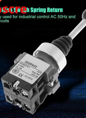 1 piece XD2PA22CR 2 Position 2 NO Contacts Spring Return Mom