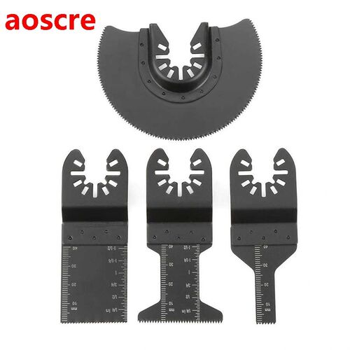 Oscillating Multitool Saw 4PCS Multi-functional High Carbon