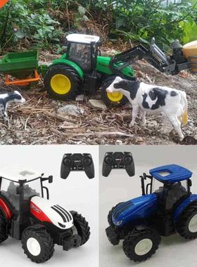 RC Farm Tractors Car Trailer 2.4G Radio Controlled Cars Farm