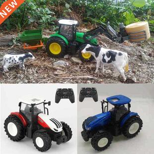 RC Farm Tractors Car Trailer 2.4G Radio Controlled Cars Farm