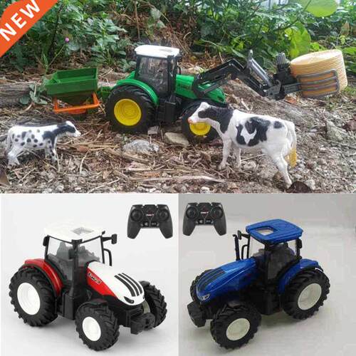 RC Farm Tractors Car Trailer 2.4G Radio Controlled Cars Farm