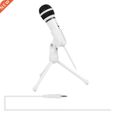 SF-910 3.5mm Condenser Mcrophone Sound Studo Podcast wth