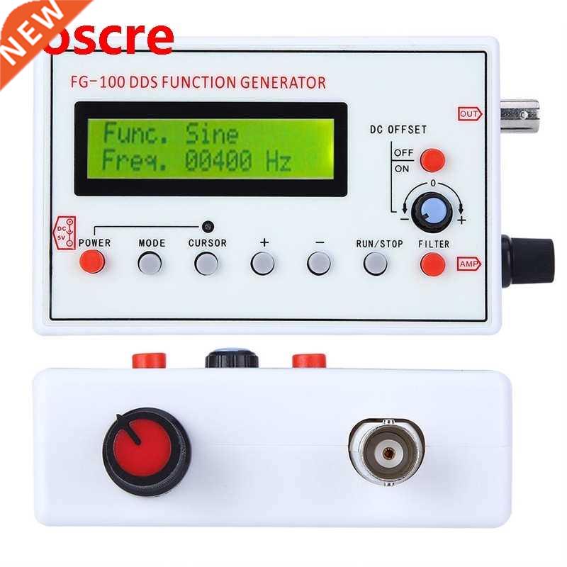FG-100 DDS Function Generator Sine Frequency 1HZ-500KHz Coun