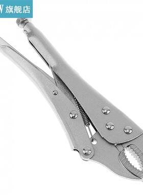 10 Inch 45 # Steel Vigorously Flat Pliers with Smooth Handle