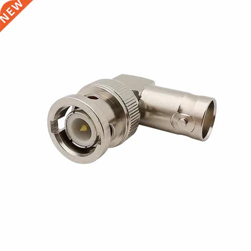 1Pcs RF Coaxial Coax Adapter BNC Male to BNC Female Right An
