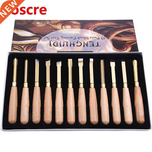 12 PCS Wood Carving Knife Chisels Knife Sculpture Knife Woo