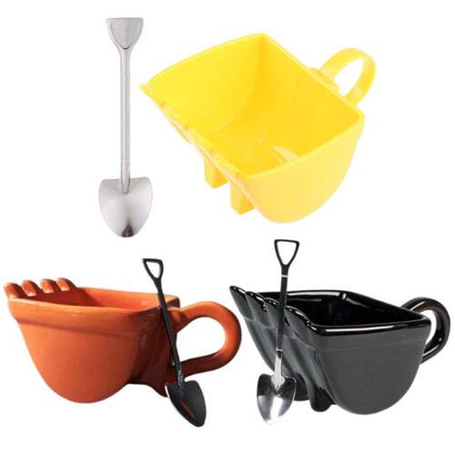 Excavator Bucket Coffee Mug, 0ml Creative Construction Mac