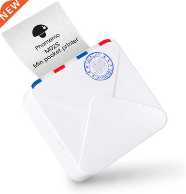 Phomemo M02S Mini Pocket Printer 300dpi Therml Mobile Print