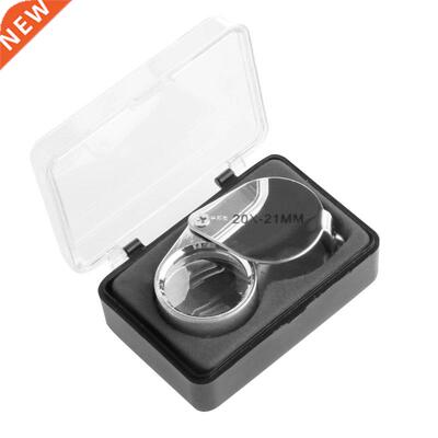 Mini Triplet Jeweler Eye Loupe Magnifier Magnifying Glass Je