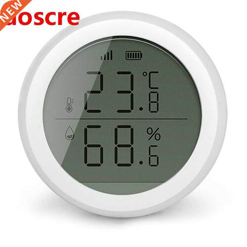 2 In 1 Temperature Humidity Sensor Meter with LCD Screen Dis
