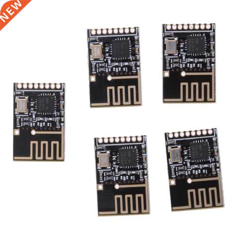 5 Pieces Mini NRF24L01 SMD 1.27MM 2.4GHz Transceiver Module