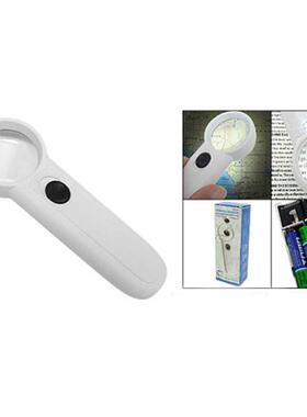 15X Lghted Magnfyng Glass Hand Held Readng Map Magnfer