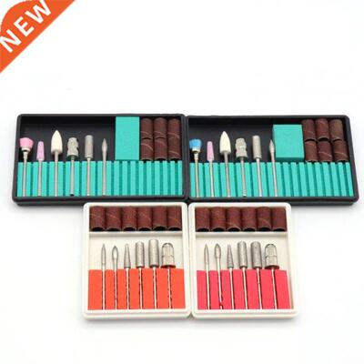 Nail Electric Drill Bits Grinding Head Kit Sanding Bands Fil