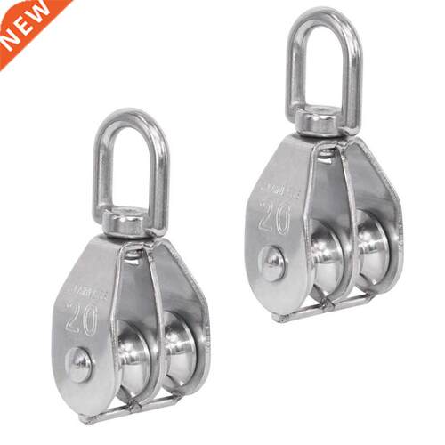 M20 Double Pulley Stainless Steel Wire Rope Crane Double Whe