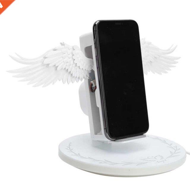 10W Wireless Charger Angel Wing Style Fast Charging for Mobi