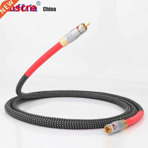 Preffair 8N OFC Hifi Coaxial Cable High Quality DAC 75ohm hi