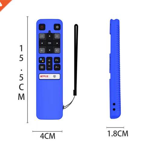Silicone Remote Control Case For TCL RC802V FMR1 FNR1 Remote