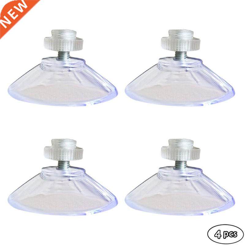 4Pcs M4 Thread 40mm Suction Cups Knurled Nut Clear 适用于 ki