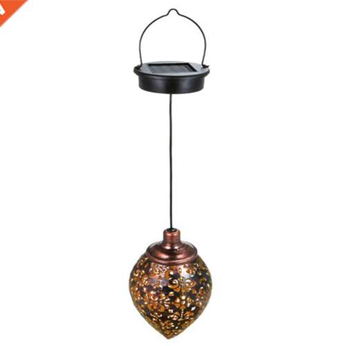 Hanging Solar Lantern LED Solar Lanterns Outdoor Garden Lig