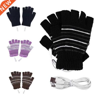 Outdoor Winter Electric Heating Gloves Thermal USB Heated G