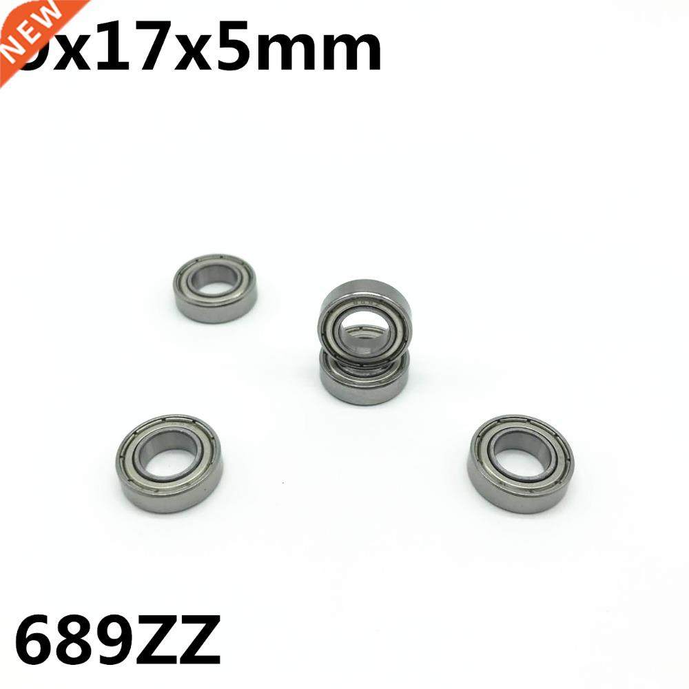 10Pcs 689ZZ 689-2Z 9x17x5 mm Deep groove ball bearing Miniat