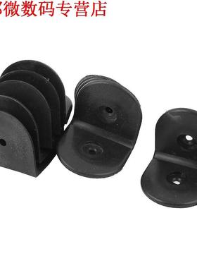 L Vorm Brace Beugel 10pcs Zwart