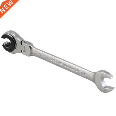 17mm Tubing Ratchet Wrench 180 Degree Adjustable Head Adjust