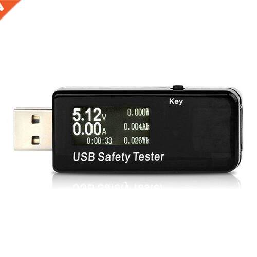 USB Safety Tester,USB Digital Power Meter Tester Multimeter
