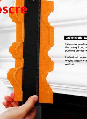 ABS Multifunction 10in Irregular Measuring Contour Gauge Rul